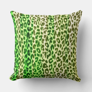 Retro Colour Leopard Print Skin #25 Cushion