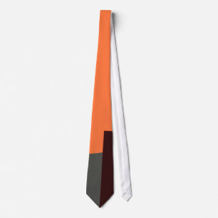 Retro Colour Modern Geometric Pattern #5 Tie