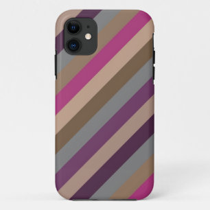 Retro Colour Stripe Pattern 3 Case-Mate iPhone Case