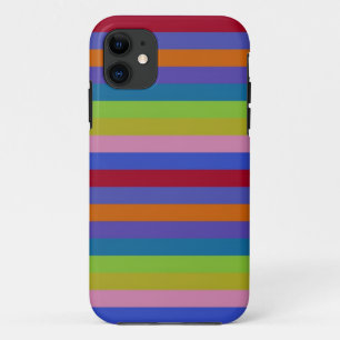 Retro Colour Stripe Pattern 9 Case-Mate iPhone Case