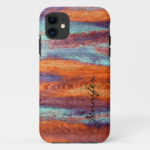 Retro Colour Wood Grain Texture #3 Case-Mate iPhone Case