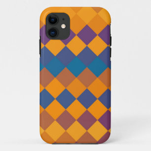 Retro colourful diamond seamless graphic Case-Mate iPhone case