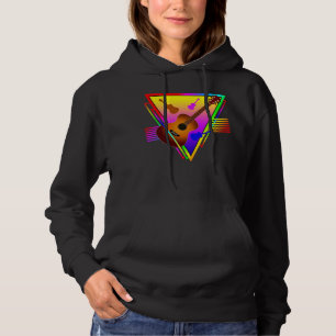 Retro Colourful Guitar Hoodie
