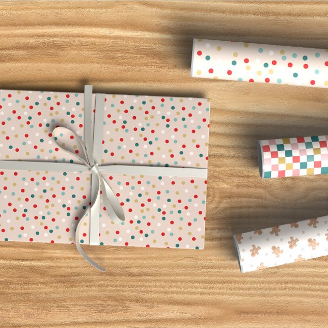 Retro Colourful Holiday Wrapping Paper (Creator Uploaded)