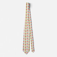 Retro Colourful Nests Tie