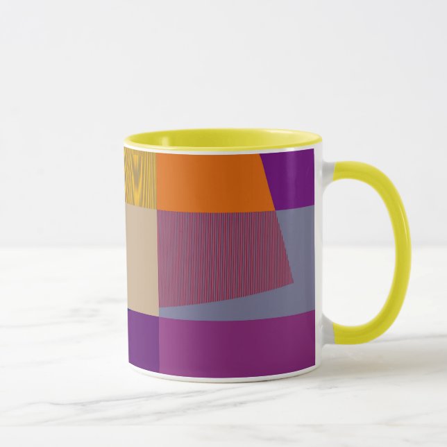 Retro Colourful Pop Art Mug (Right)