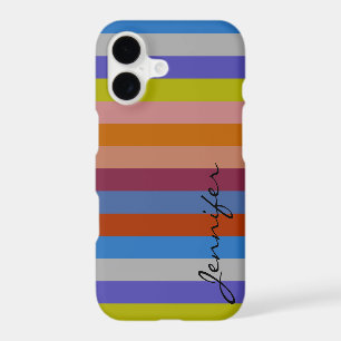 Retro Colourful Stripes Pattern #38