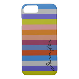 Retro Colourful Stripes Pattern #38 Case-Mate iPhone Case