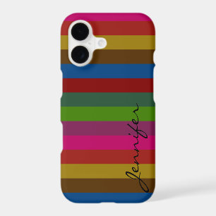 Retro Colourful Stripes Pattern #47