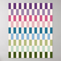 Retro Colourful Stripes