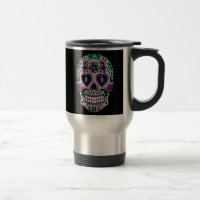 Retro Colourful Sugar Skull