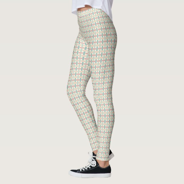 Retro Colours Leggings (Left)