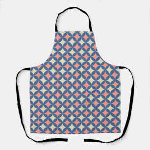 Retro Colours Mid Century Modern Circles Apron
