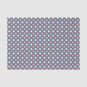 Retro Colours Mid Century Modern Circles Tissue Paper