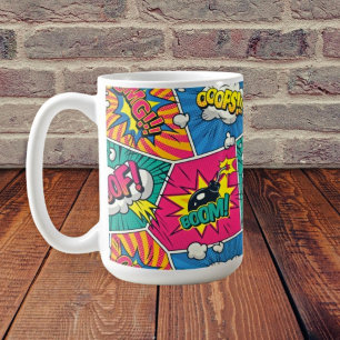 Retro Comic Book - Pop Art Coffee Mug