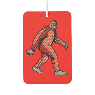 Retro Comic Forest Creature Pop Art Panel Car Air Freshener