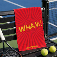 Retro Comic Pop Art Custom Name Sports