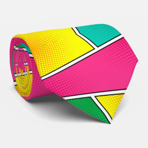Retro Comic  Tie