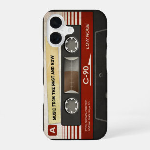 Retro Compact Audio Cassette DJ Best Gifts iPhone 16 Case