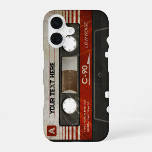Retro Compact Audio Cassette DJ Best Gifts iPhone 16 Case