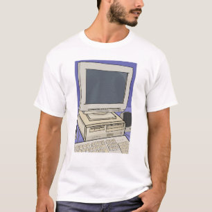 Retro Computer Desktop Setup T-Shirt
