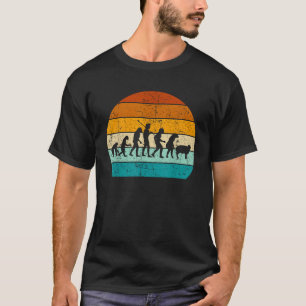 Retro Conspiracy Theorist Human Evolution Wake up T-Shirt