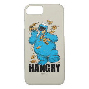 Retro Cookie Monster   Hangry Case-Mate iPhone Case