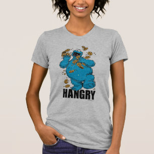 Retro Cookie Monster Hangry T-Shirt