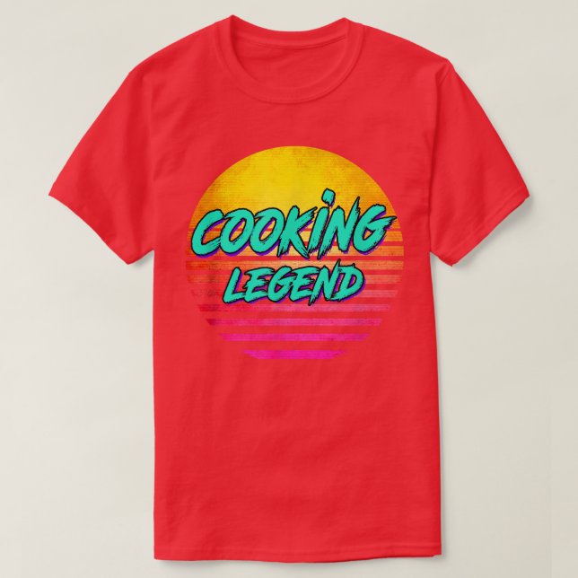 Retro Cooking Gift  T-Shirt (Design Front)