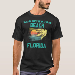 Retro Cool Clearwater Beach Vintage Florida Beach T-Shirt