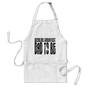 Retro Cool Dads to Be : World's Greatest Dad to be Standard Apron