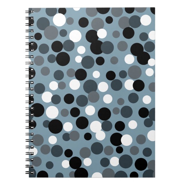 Retro Cool Grey Notebook Gift (Front)