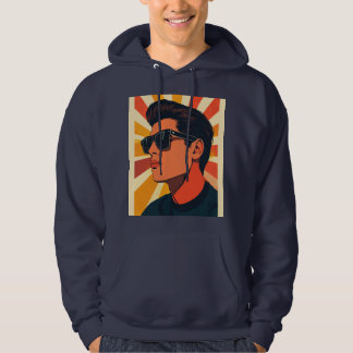 Retro Cool Guy Hoodie