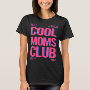 Retro cool moms club happy mother's day mama mum T-Shirt