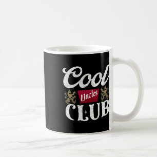 Retro Cool Uncles Club Best Uncle Ever Funny Fathe Coffee Mug