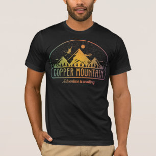 Retro Copper Mountain Ski Adventure is Waiting T-Shirt