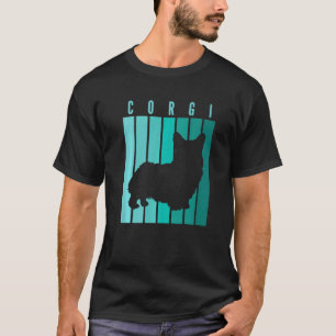 Retro Corgi Dog  Corgi Dog Owner T-Shirt