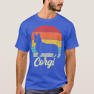 Retro Corgi Dog Lover T-Shirt