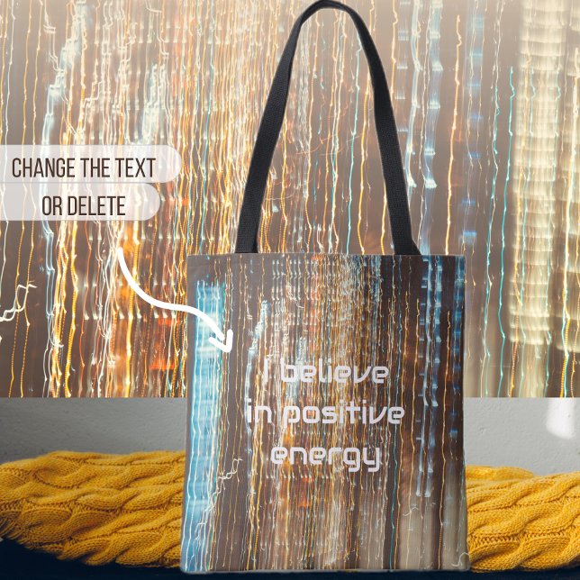 Retro cosmic lights tote bag (Creator Uploaded)