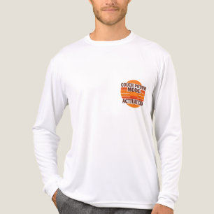 Retro Couch Potato Hoodie Tri-Blend Shirt