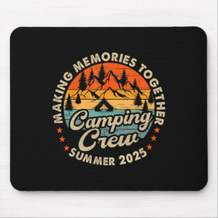 Retro Cousin Crew 2025 Camping Cousins Summer 2025 Mouse Pad