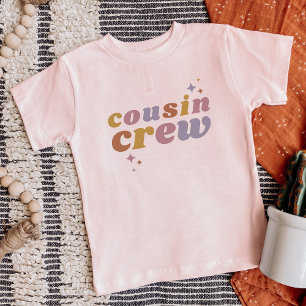 Retro Cousin Crew Matching Kids