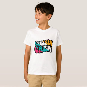 Retro Cousin Crew  T-Shirt