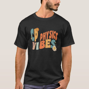 Retro Cp Physics Vibes Teacher Women Kids T-Shirt
