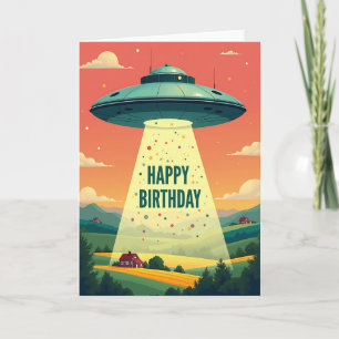 Retro Craft Birthday Card