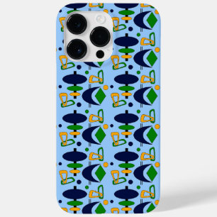 Retro Crescent Totem Shapes Case-Mate iPhone 14 Pro Max Case