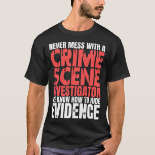 Retro Crime Scene Investigator T-Shirt