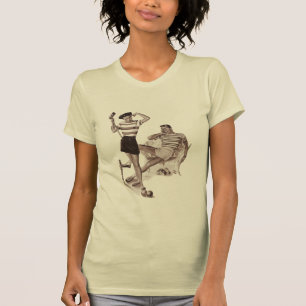 Retro Croquet Game T-Shirt