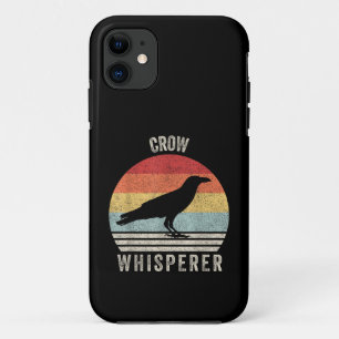 Retro Crow Whisperer Funny Birds Lover Crow Vintag Case-Mate iPhone Case