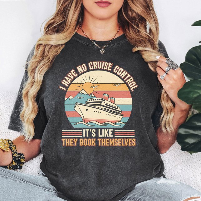 Retro Cruise Ship Funny Saying T-Shirt (Creator Uploaded)